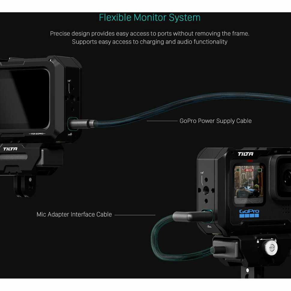 Клетка Tilta Клетка для GoPro HERO11 (TA-T42-FCC-B) фотография 7