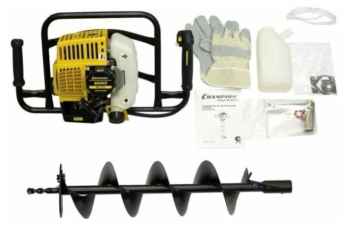 Мотобур CHAMPION AG243 фотография 6