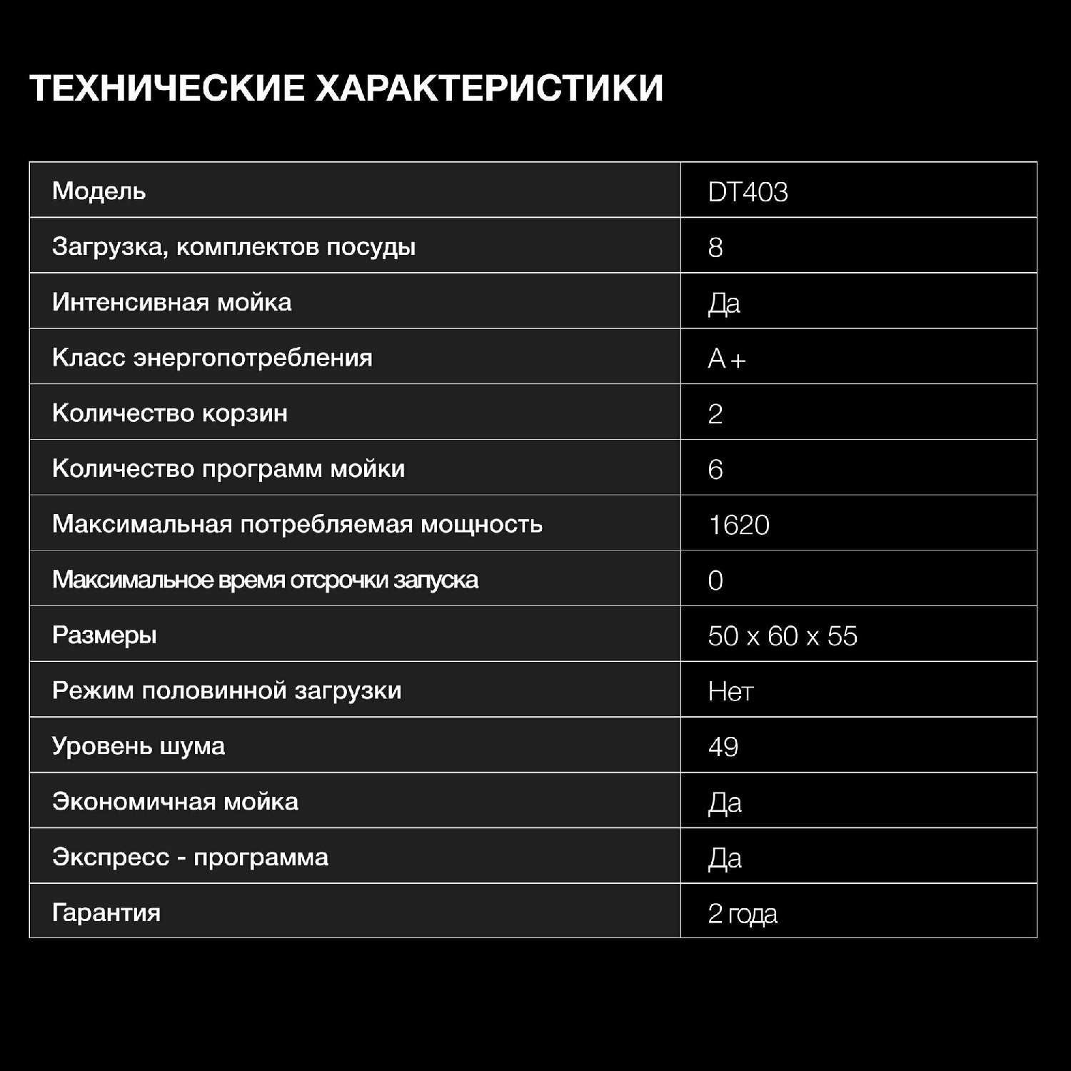 Посудомоечная машина HYUNDAI DT403 фотография 6