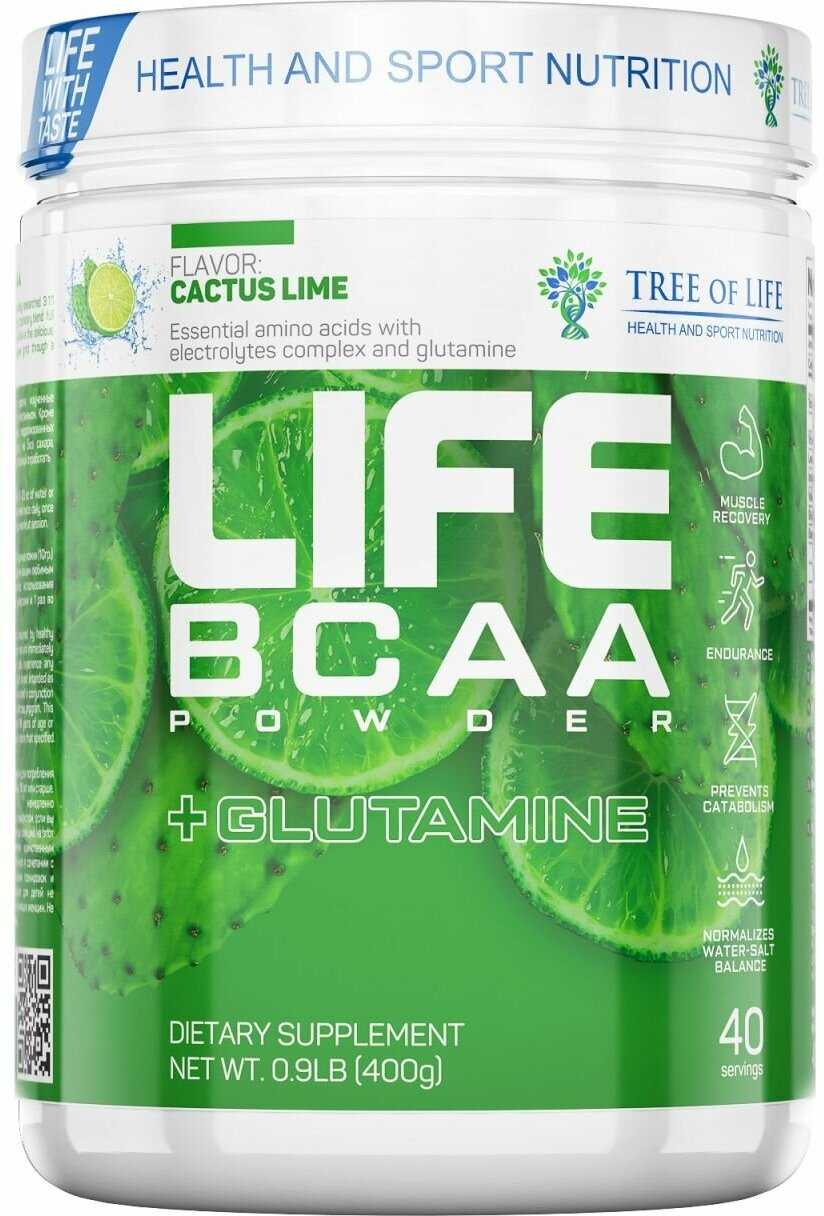 Tree of Life Life BCAA Powder + Glutamine (400 гр) фотография 13
