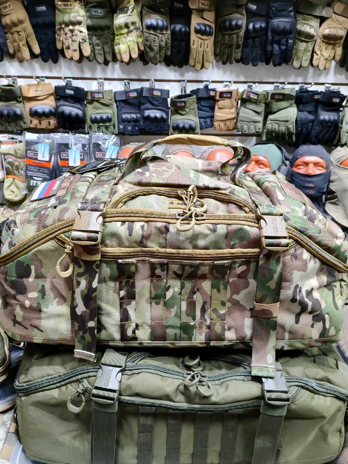 Тактический рюкзак Gongtex Tactical 55 литров фотография 1