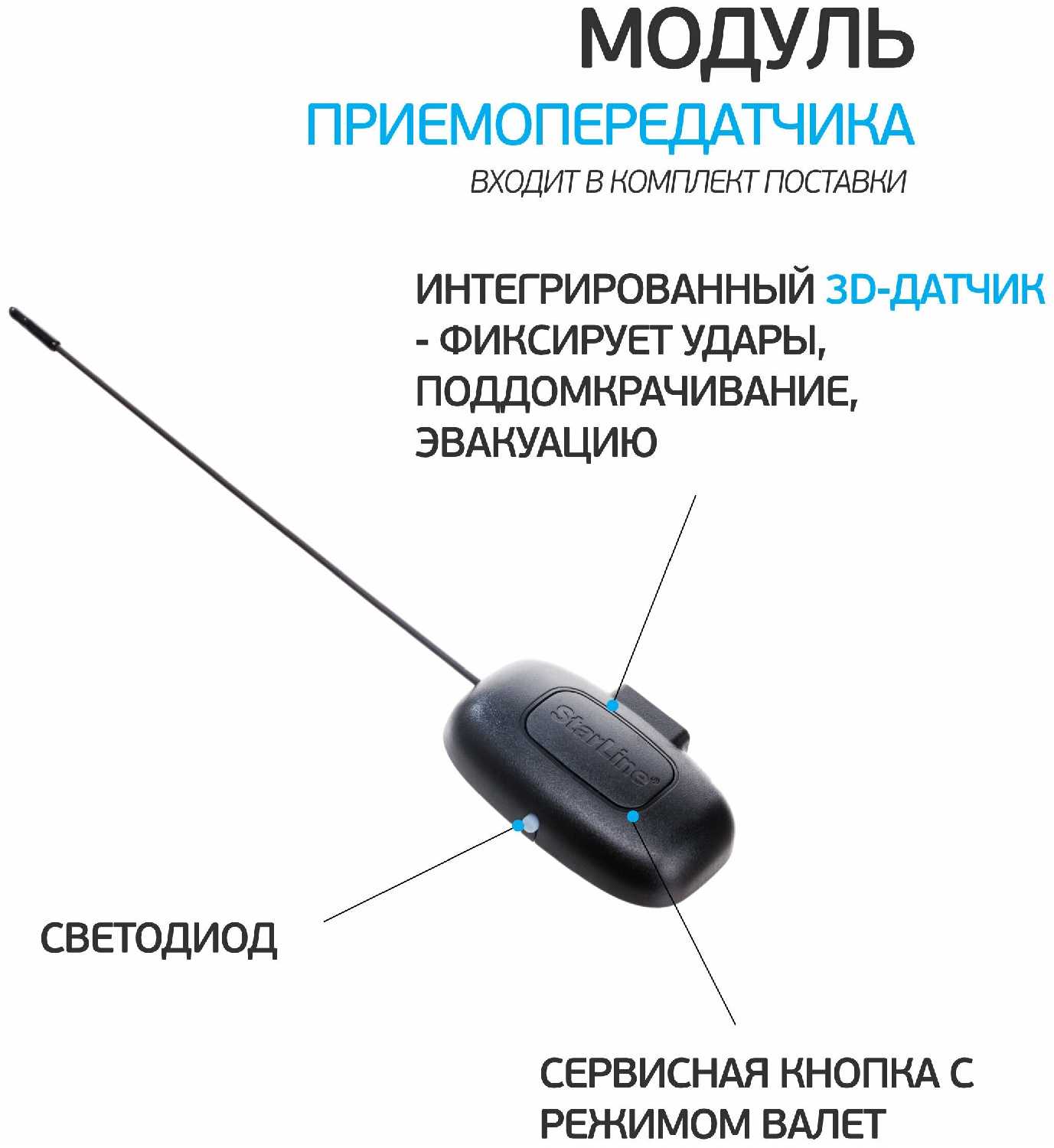 Автосигнализация StarLine A63 v2 фотография 7