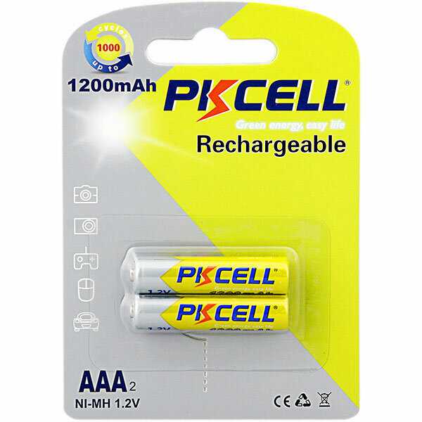Аккумуляторы PKCELL AAA (1200 мАч)