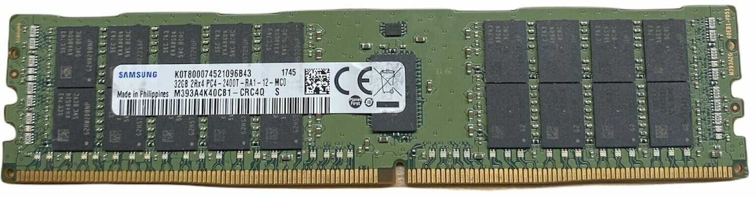 Оперативная память Samsung 32 ГБ DDR4 DIMM CL17 (M393A4K40CB1-CRC) фотография 4