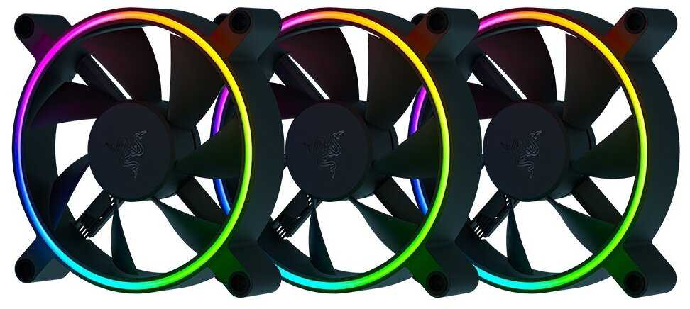 Вентилятор для ПК с aRGB подсветкой Razer Kunai Chroma - 120mm - 3 Fans