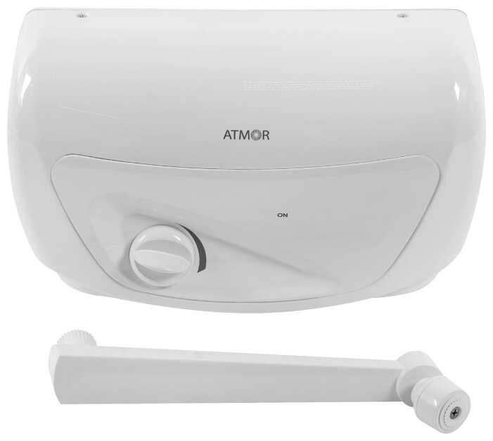 Проточный электрический водонагреватель Atmor Classic 501 5, кран фотография 1