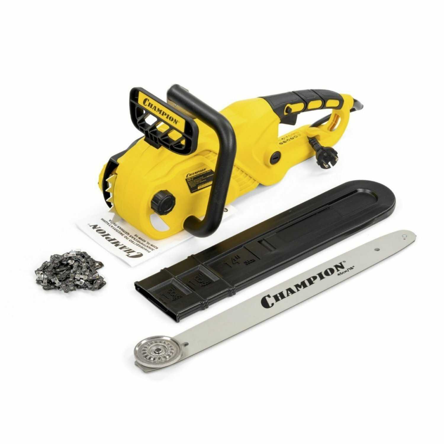 Пила цепная CHAMPION 624N-18 [3/8, 1.3 мм, 62 зв.] фотография 2