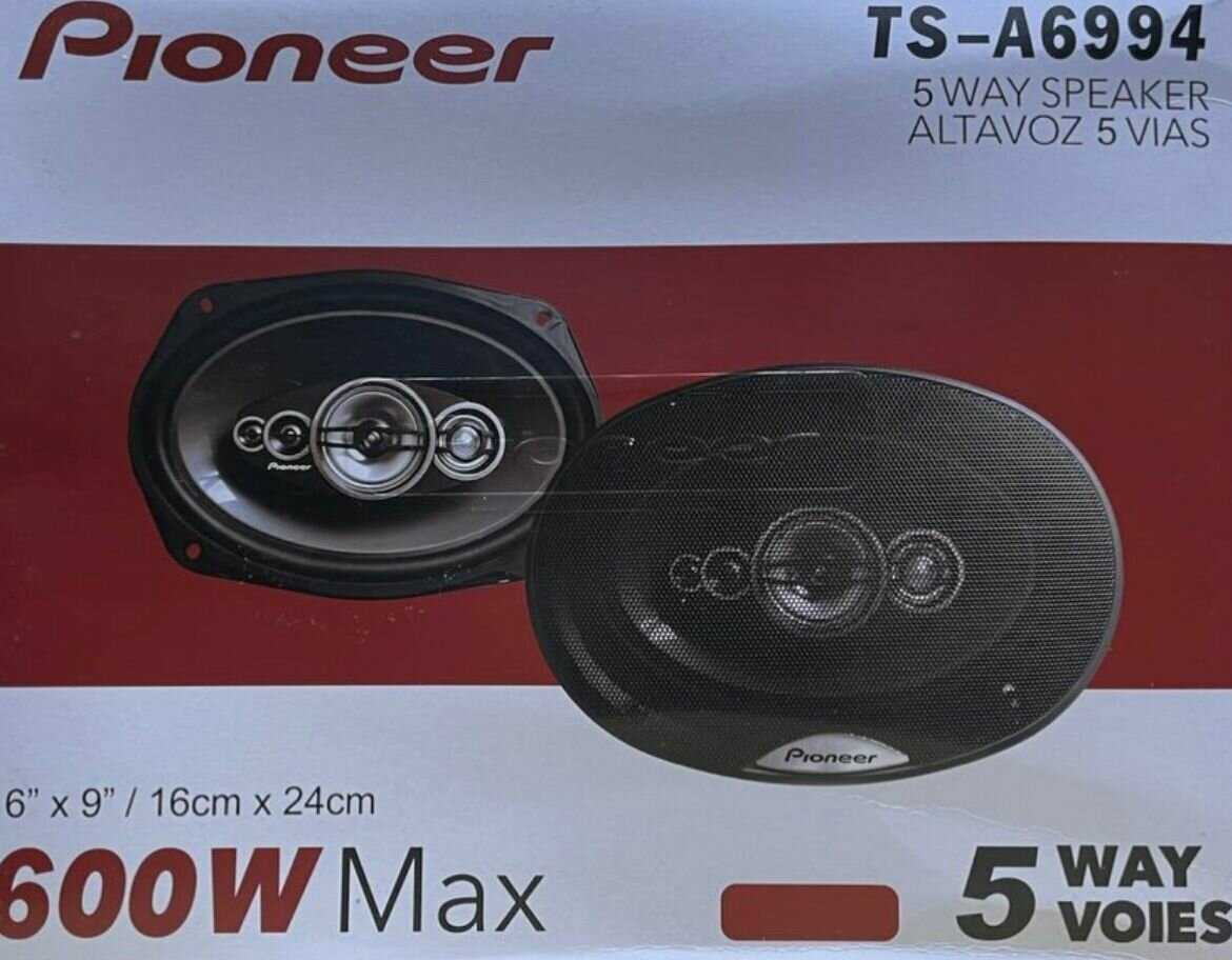 Автомобильная динамики Pioneer TS-A6994 фотография 3