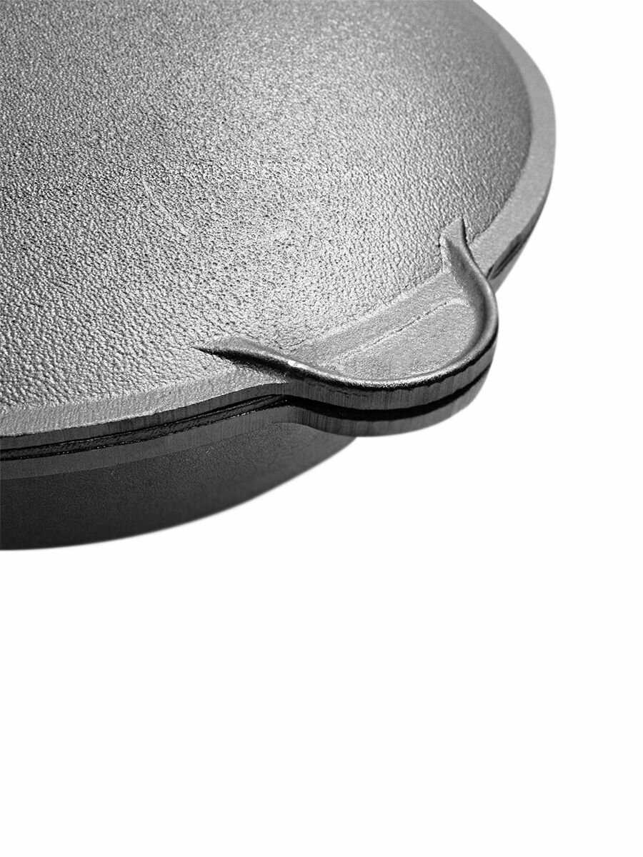 Казан Казан чугунный с крышкой (садж) фотография 9