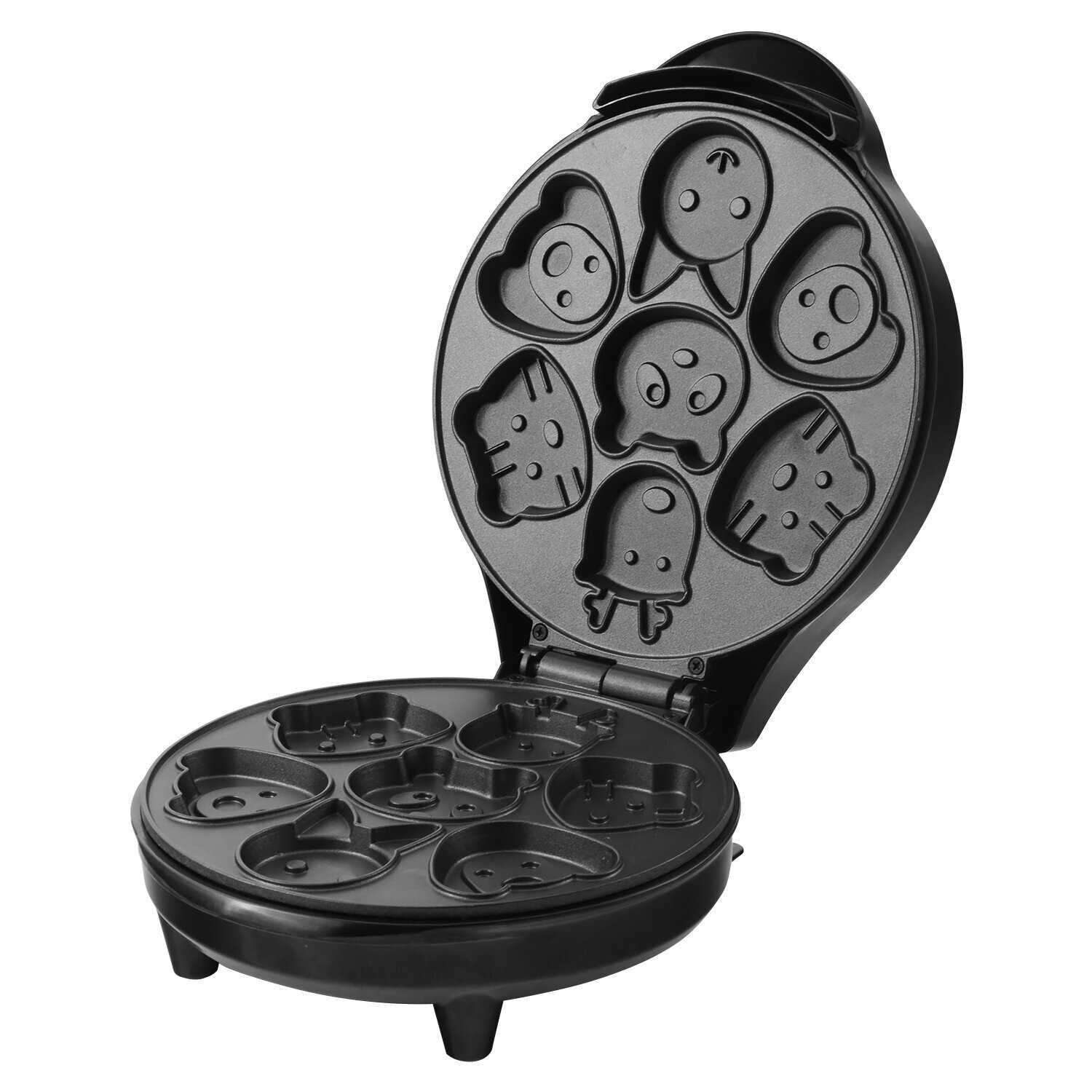 Электровафельница DASWERK Электровафельница для вафель в форме животных (WM-9) фотография 9