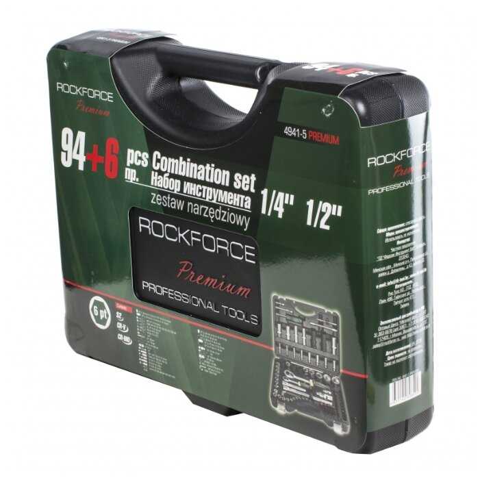 Набор автомобильных инструментов ROCKFORCE 4941-5-PREMIUM, 100 предм. фотография 1