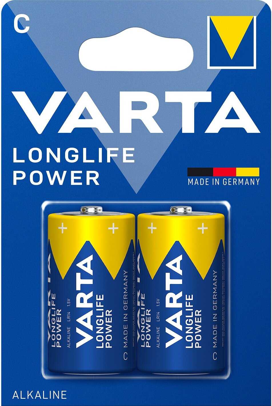 Элемент питания VARTA HIGH ENERGY/LONGLIFE POWER (03864)
