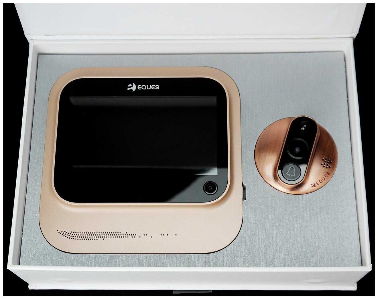 Видеоглазок Eques R26S с датчиком движения, записью, WI-FI фотография 3