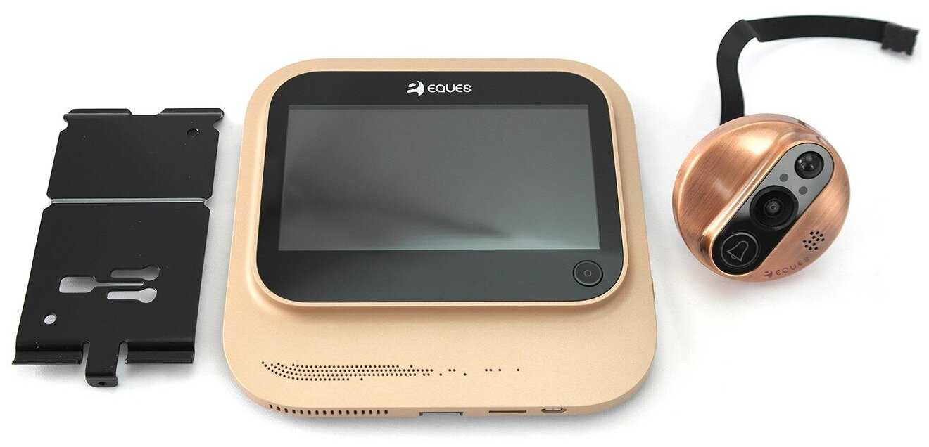 Видеоглазок Eques R26S с датчиком движения, записью, WI-FI фотография 4