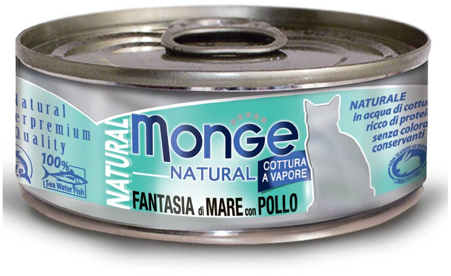 Корм для кошек Monge Natural (кусочки в желе) фотография 1
