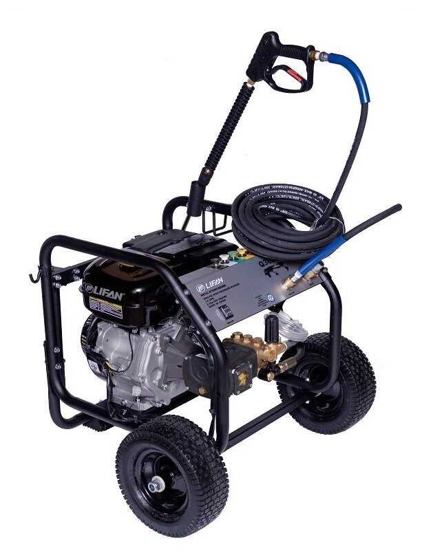 Мойка высокого давления бензиновая Lifan Q3690 (Lifan 177F-B, 250 бар, 816 л/ч) фотография 3