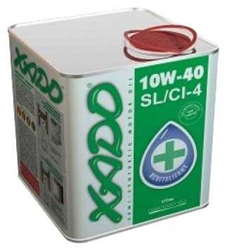 Полусинтетическое моторное масло XADO Atomic Oil 10W-40 SL/CI-4