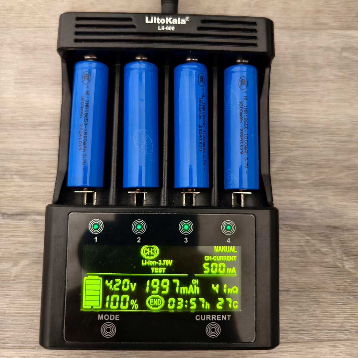 Аккумулятор HONGLI 18650 (1800mah) фотография 9