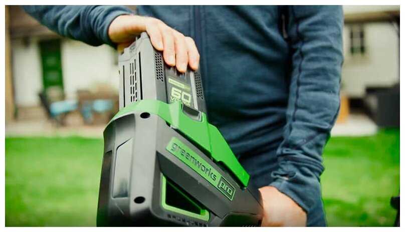 Триммер электрический Greenworks GD60BCB (2108407) фотография 2