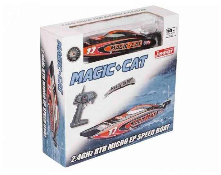 Катер Joysway Magic Cat V5 (JS8108V5), 1:6, 26.5 см фотография 3