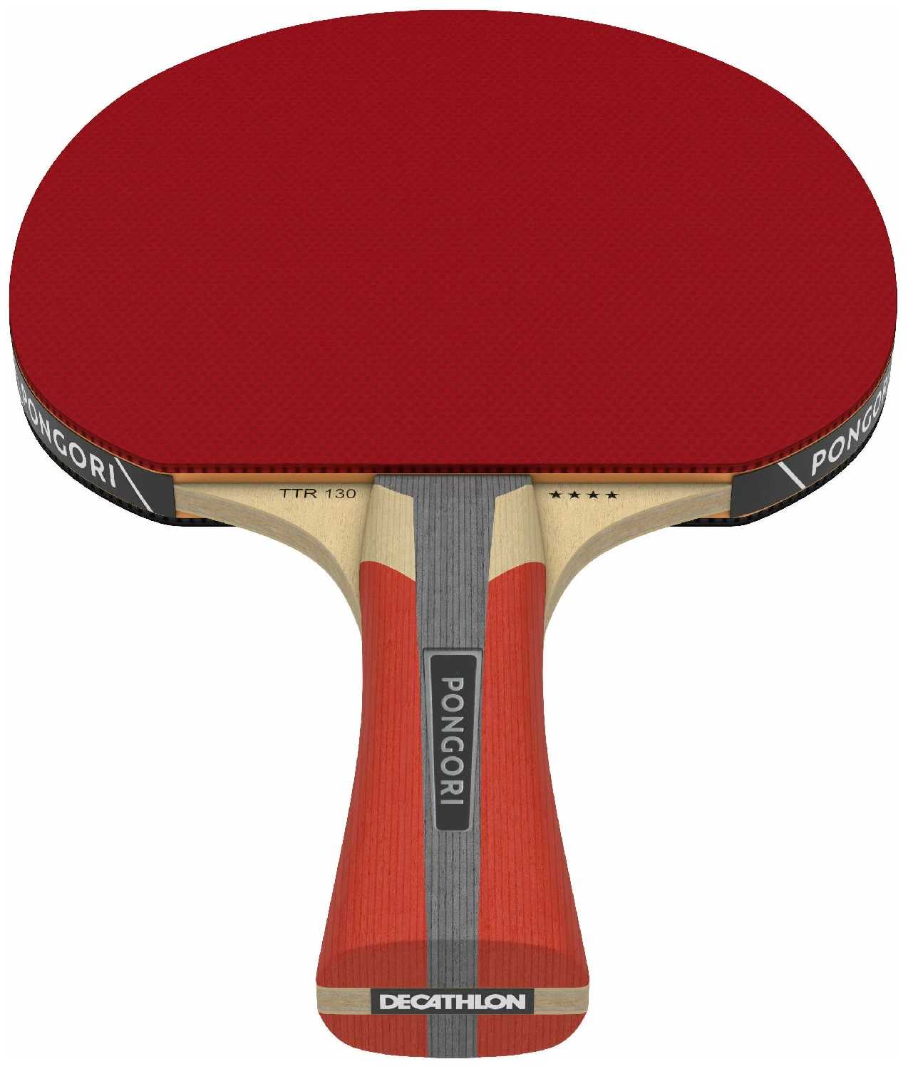 Ракетки для настольного тенниса Decathlon TTR 130 4 SPIN PONGORI фотография 3