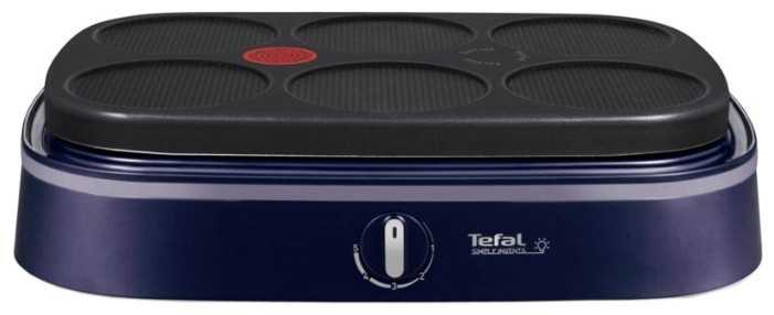Блинница Tefal PY 6044 Crep'Party dual фотография 1