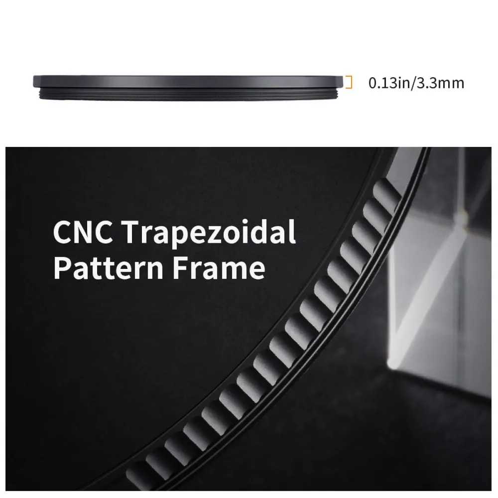 Светофильтр K&F Concept Nano-X MRC Black Mist Filter (49mm) фотография 5