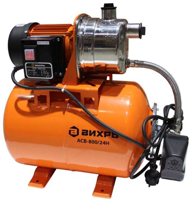 Насосная станция ВИХРЬ АСВ-800/24Н (800 Вт)