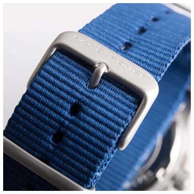 Наручные часы Land Rover Heritage Watch, Silver / Blue фотография 3
