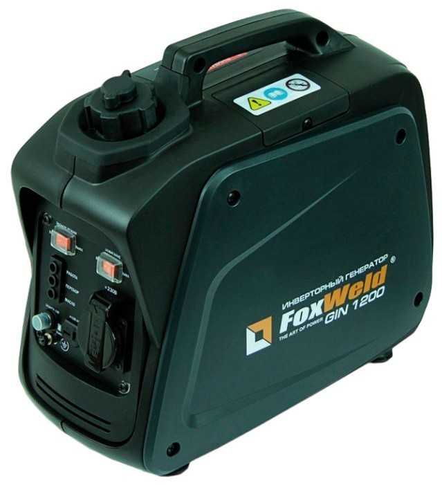 Бензиновый генератор FoxWeld GIN-1200, (1000 Вт)
