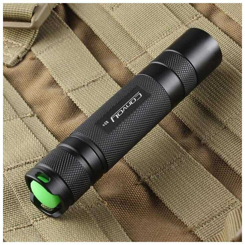 Фонарь Convoy S2 ультрафиолетовый (ZWB2, 5W UV 365nm) фотография 5