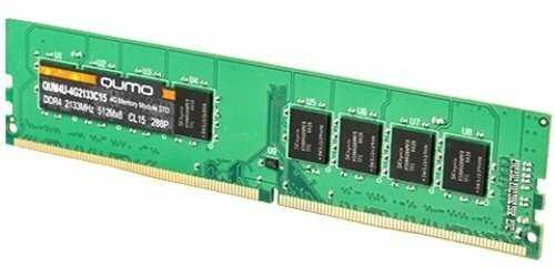 Оперативная память Qumo 4 ГБ DDR4 DIMM CL19 (QUM4U-4G2666C19) фотография 3
