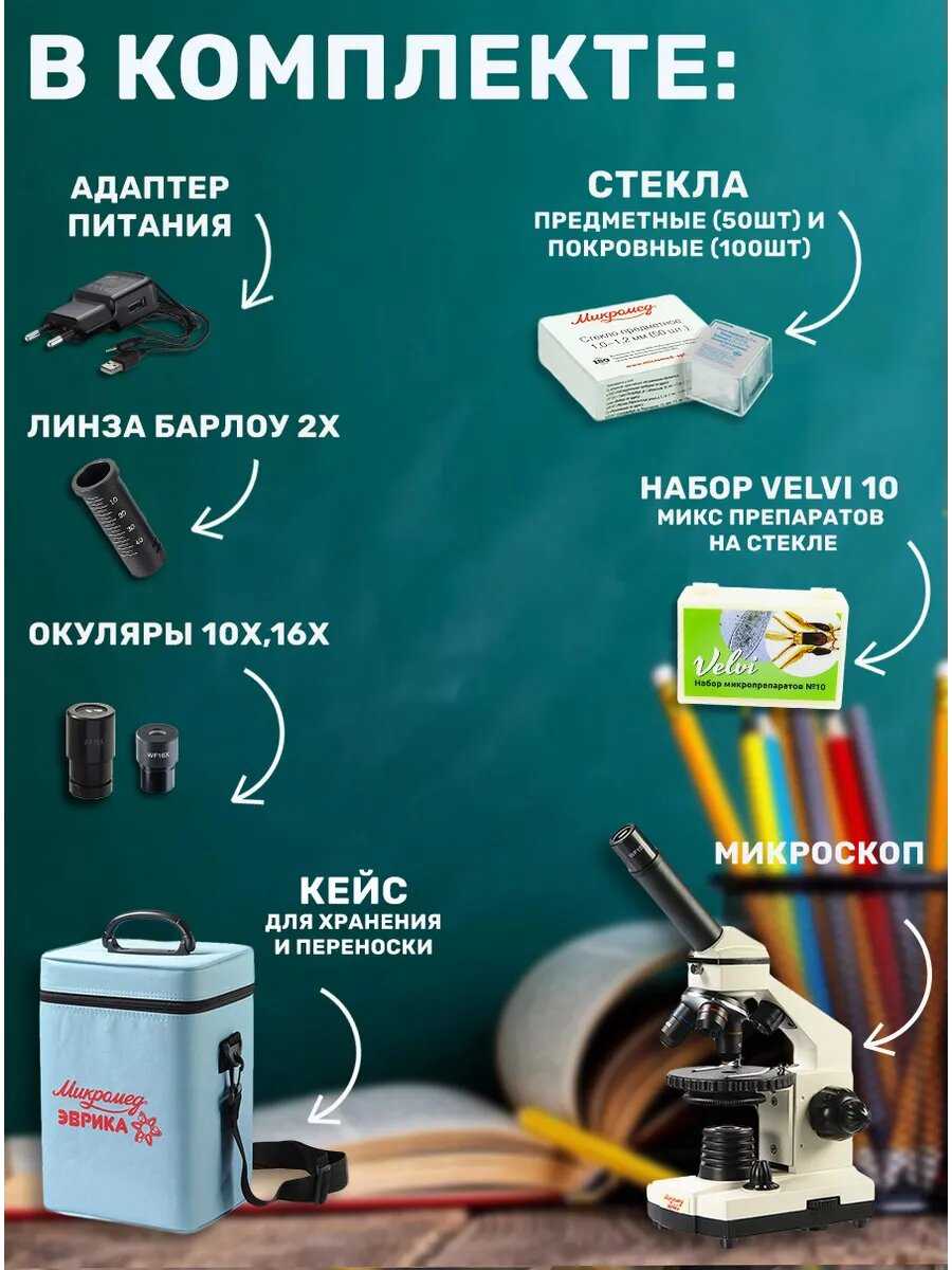 Микроскоп Эврика Микроскоп Эврика (Velvi10) фотография 1