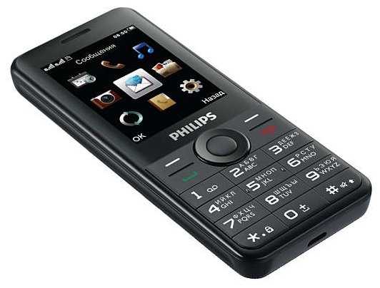 Телефон Philips Xenium E168 фотография 3