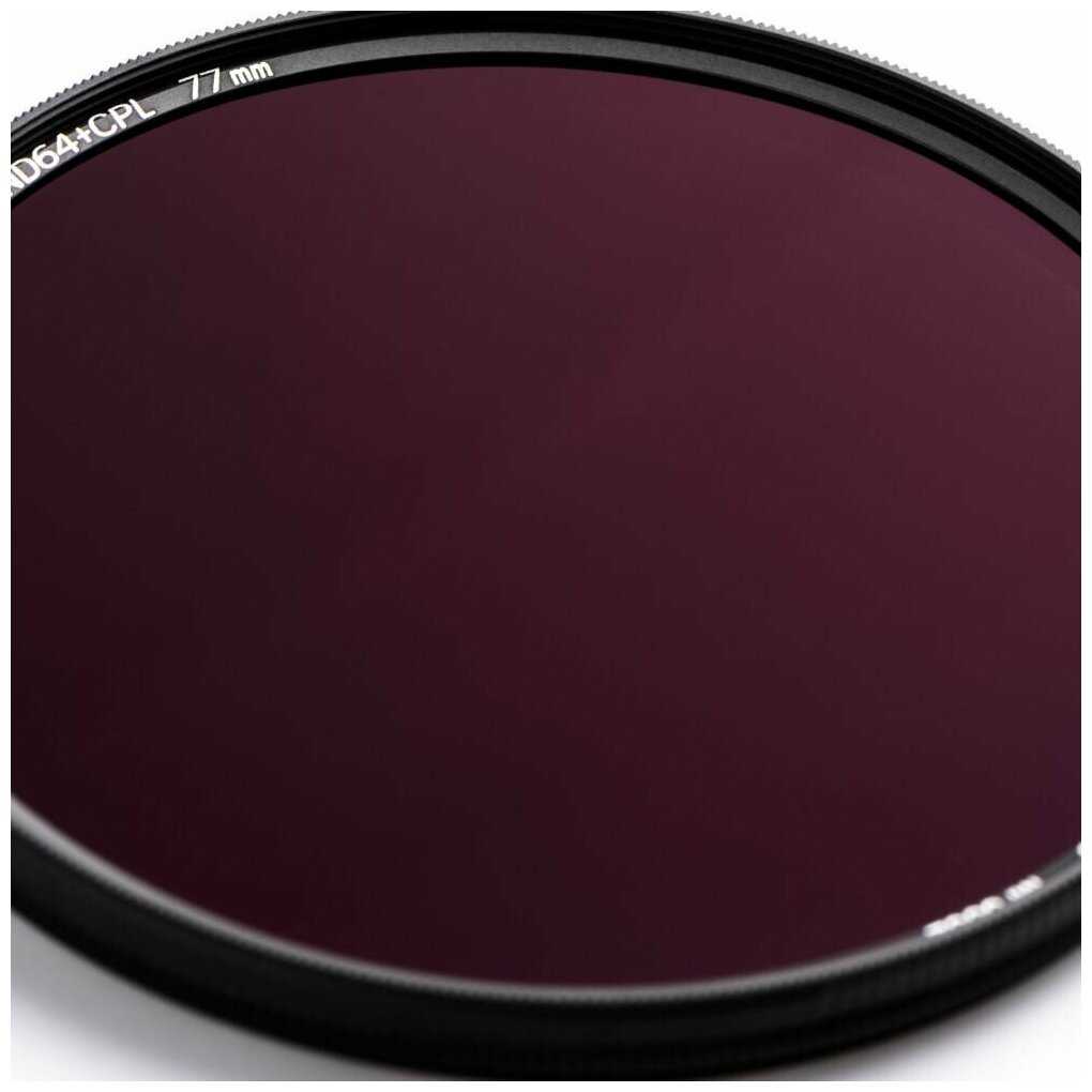 Набор круглых светофильтров Nisi CIRCULAR LONG EXPOSURE FILTER KIT 82mm для длинной выдержки фотография 4