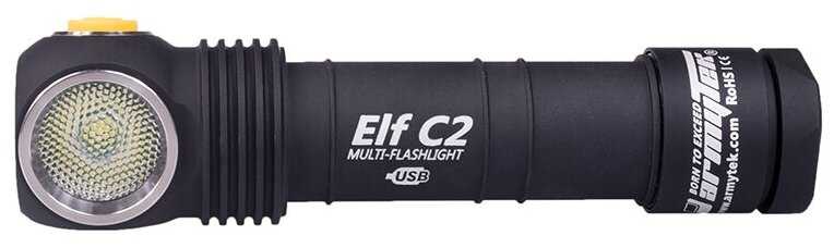 Мультифонарь Armytek Elf C2 (USB-C+18650) фотография 15