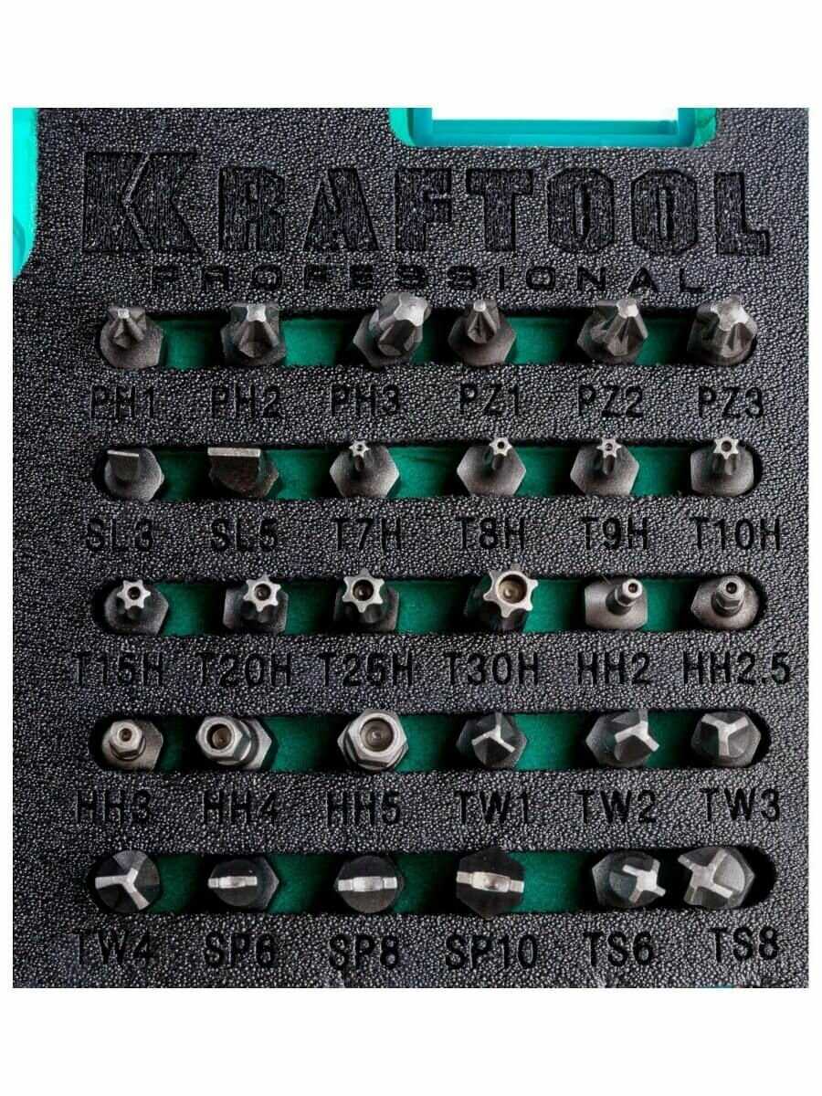 Отверток и насадок набор KRAFTOOL X-Drive (25815) фотография 5