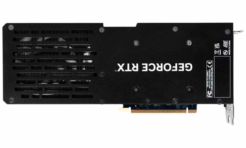Видеокарта Palit NVIDIA GeForce RTX 4070TI Super Infinity 3 OC 16ГБ GDDR6X (ned47tss19t2-1043s) фотография 6