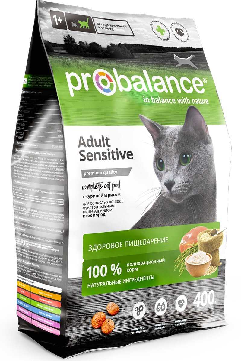 Корм для кошек ProBalance Sensitive (с курицей, с рисом) фотография 1