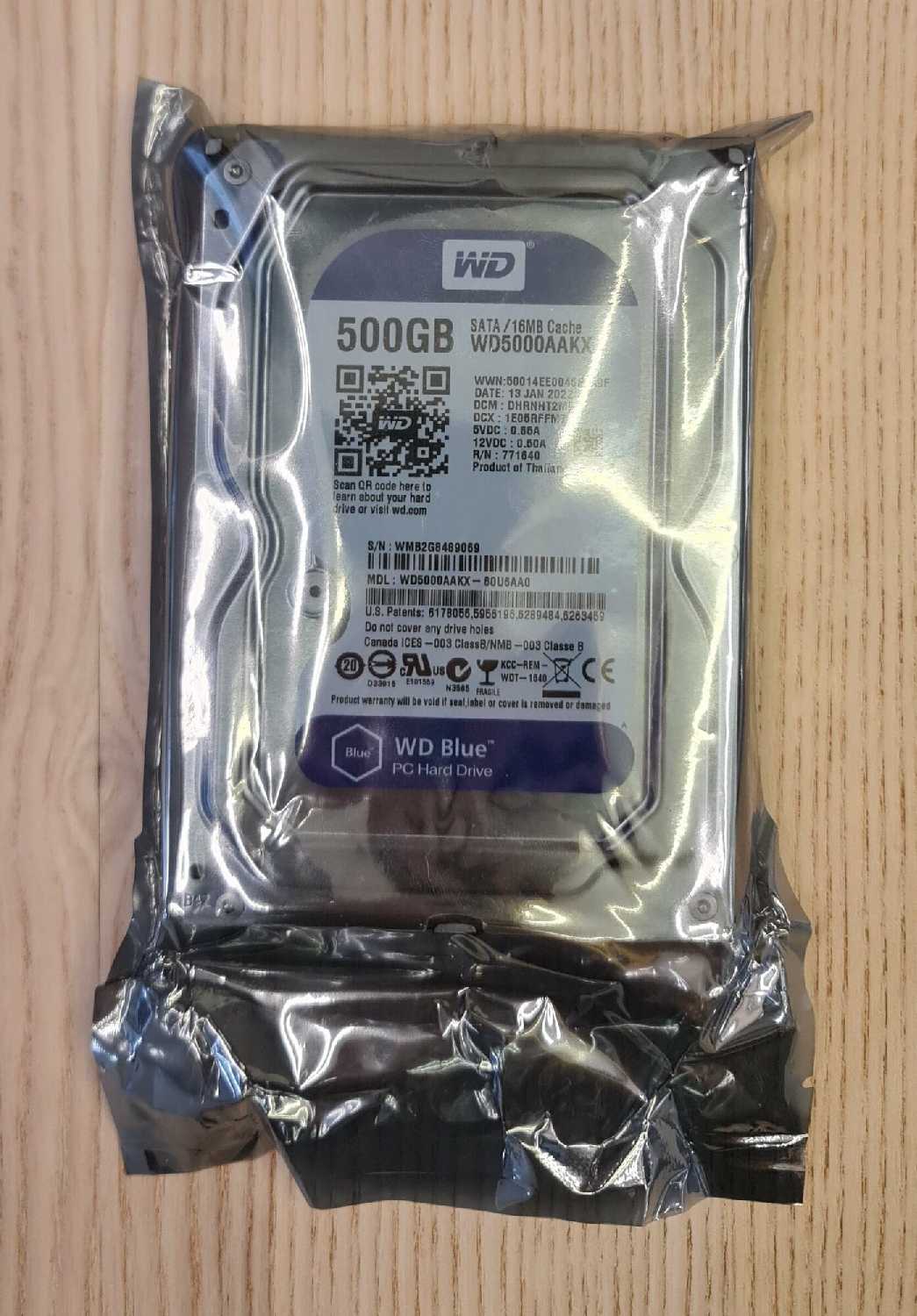 Жесткий диск Western Digital WD Blue Desktop (WD5000AAKX) фотография 15