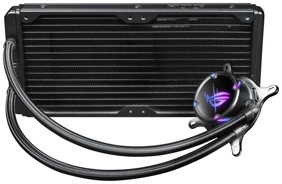 Система водяного охлаждения для процессора ASUS ROG Strix LC II 280 ARGB фотография 2
