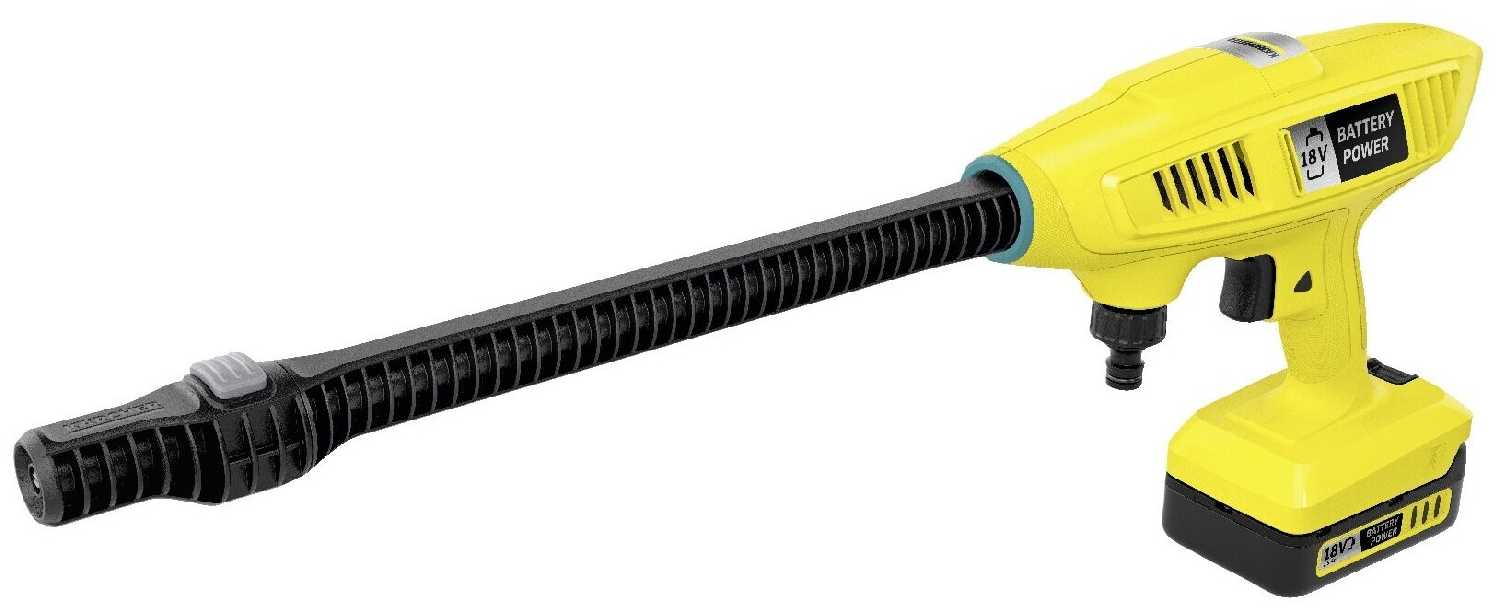 Аккумуляторная мойка KARCHER KHB 4-18 Battery Set (1.328-210.0) фотография 6