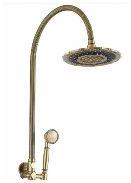 Душевая стойка ZorG Antic A 402DS-BR, бронза фотография 1