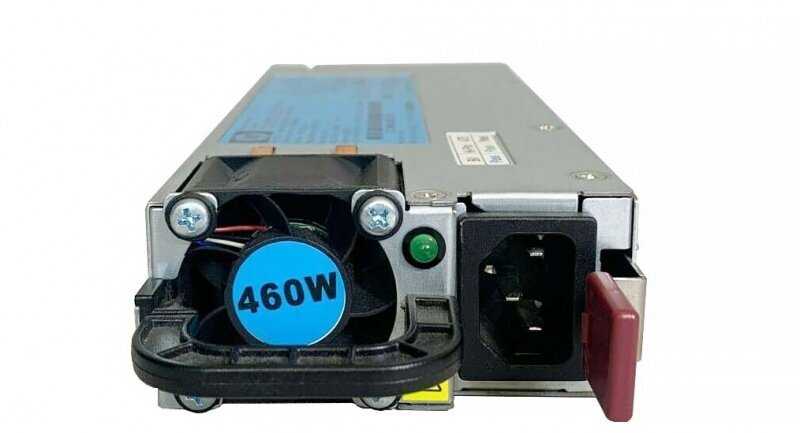 Блок питания HP Hot Plug Redundant Power Supply HE 460W (499249-001) фотография 2