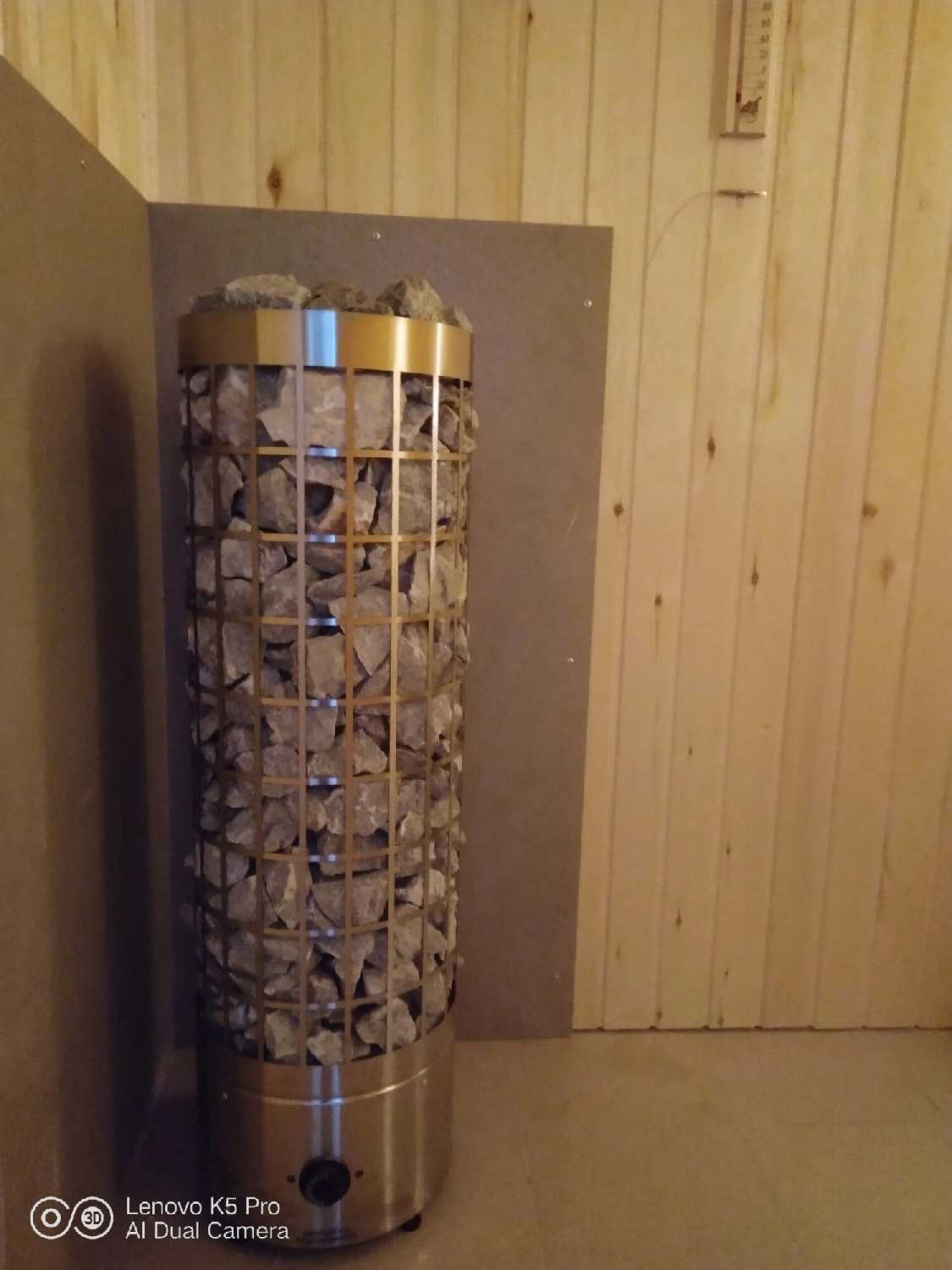 Электрокаменка ЭКМ Цилиндр Плюс 9 кВт фотография 10