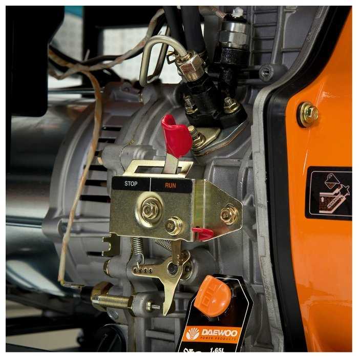 Дизельный генератор Daewoo Power Products DDAE 9000DXE-3, (7000 Вт) фотография 11