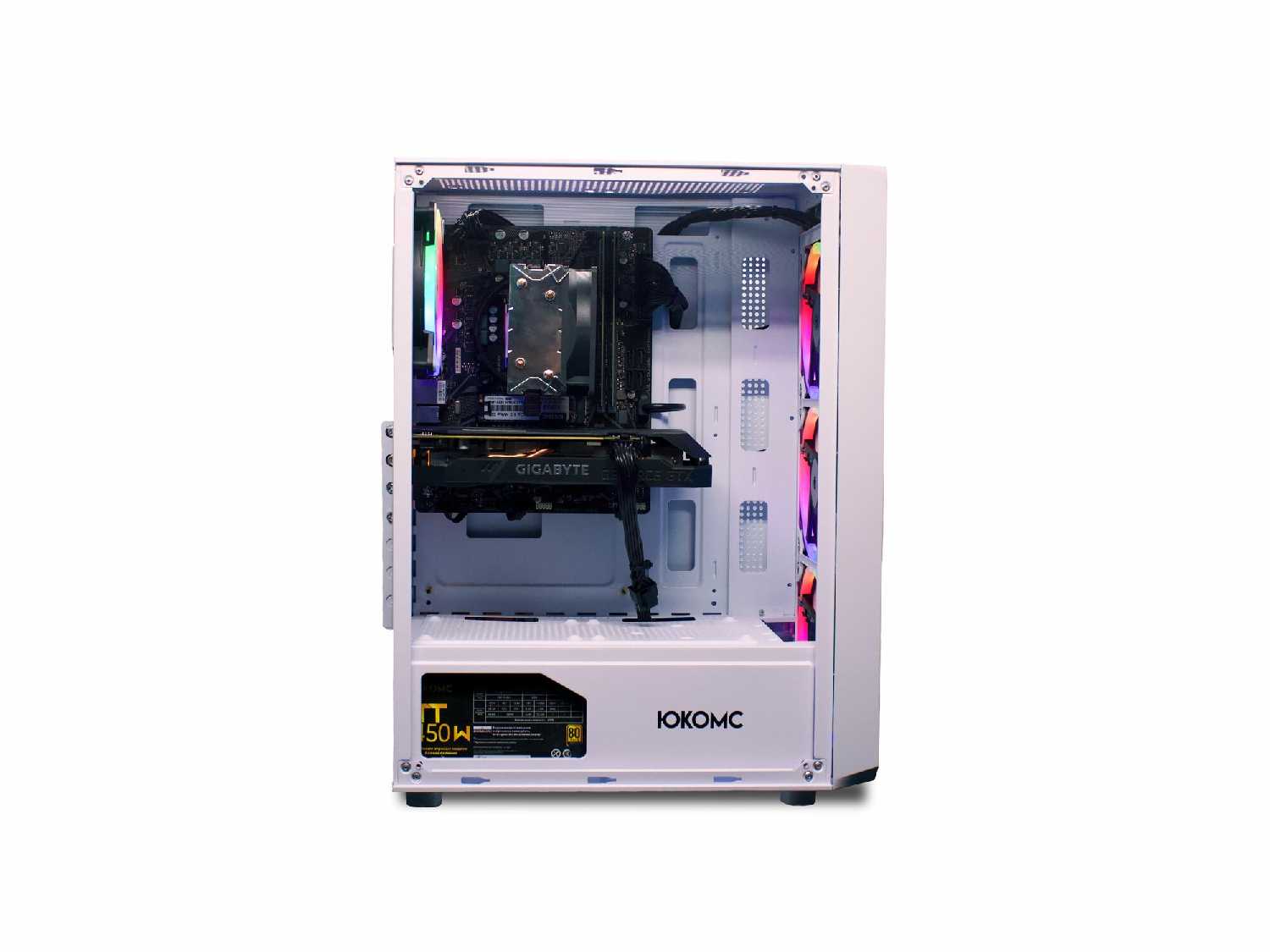 Игровой PC юкомс i7 3770, GTX 1650 4GB, SSD 2TB, 16GB DDR3, БП 450W фотография 14