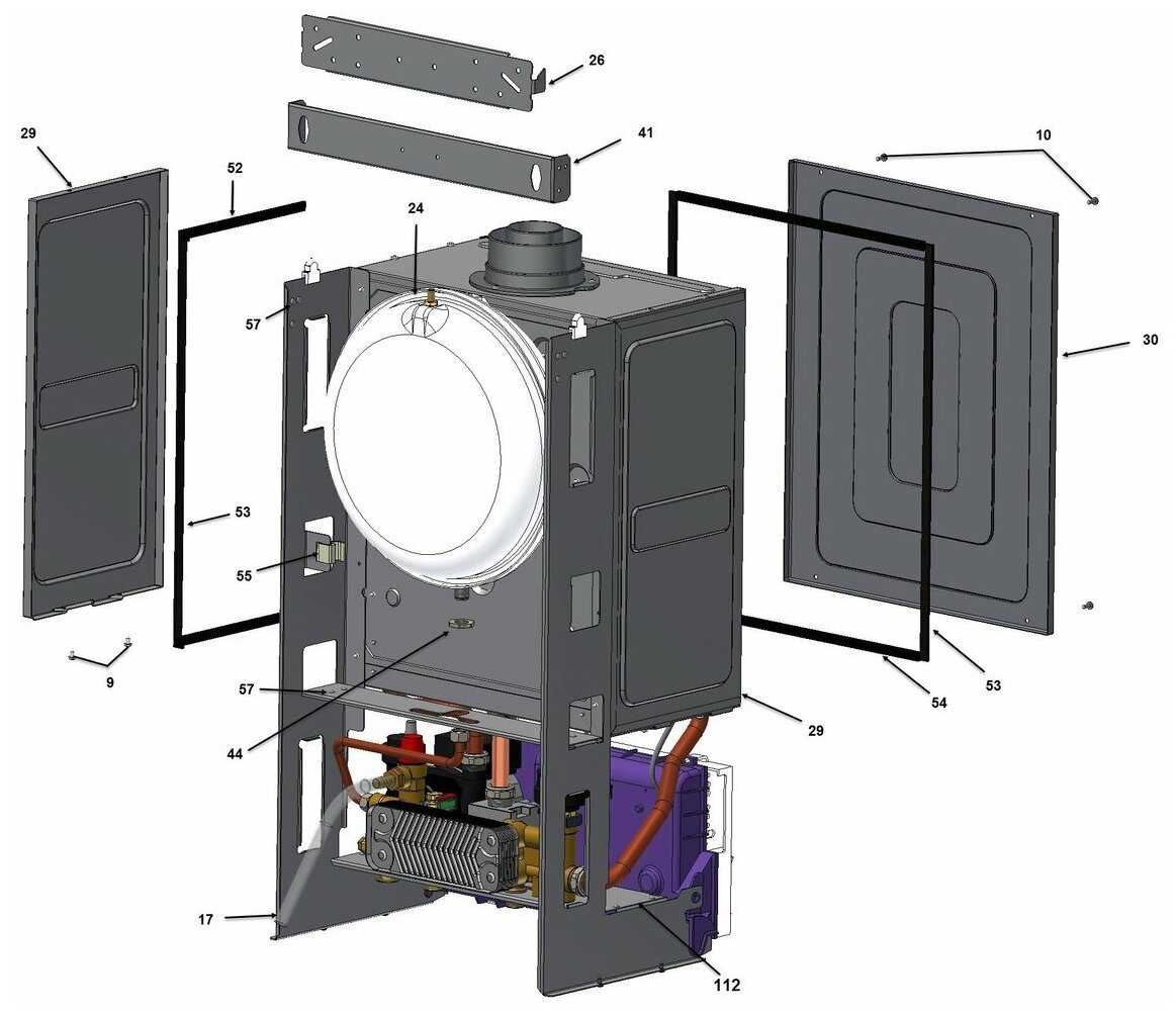 Конвекционный газовый котел WOLF FGG-K-24 фотография 8