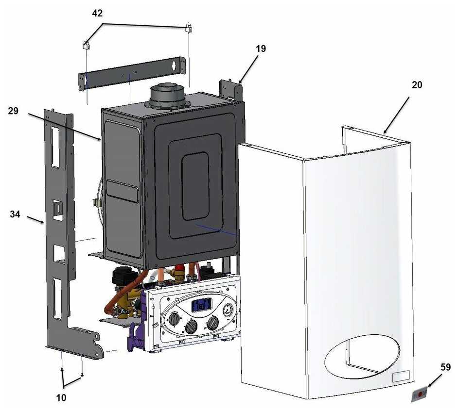 Конвекционный газовый котел WOLF FGG-K-24 фотография 9