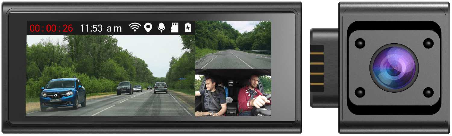 Автомобильный видеорегистратор Navitel RC3 PRO фотография 2